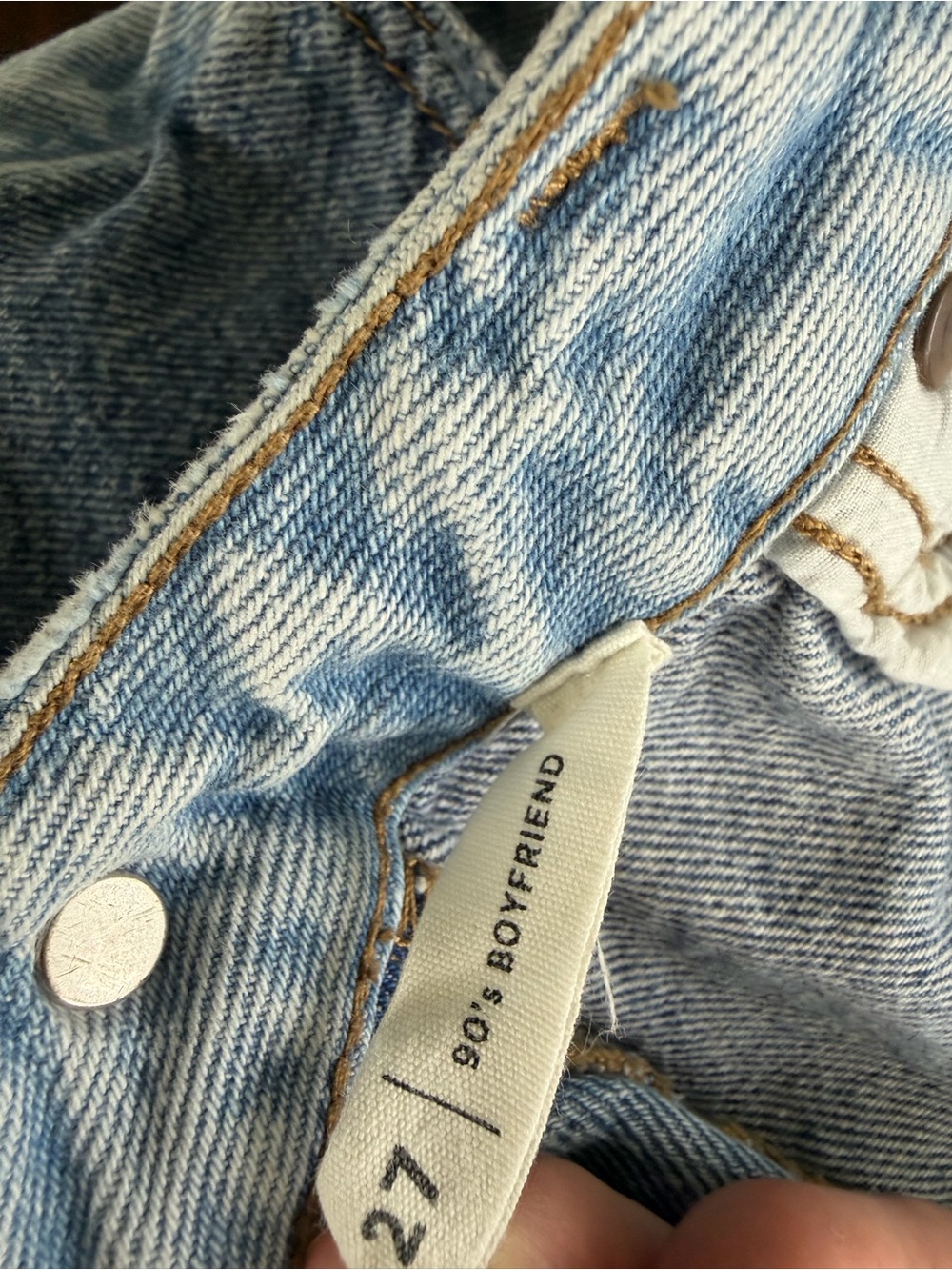 Pacsun 90’s Boyfriend Jeans Size 27 - Picture 3 of 4